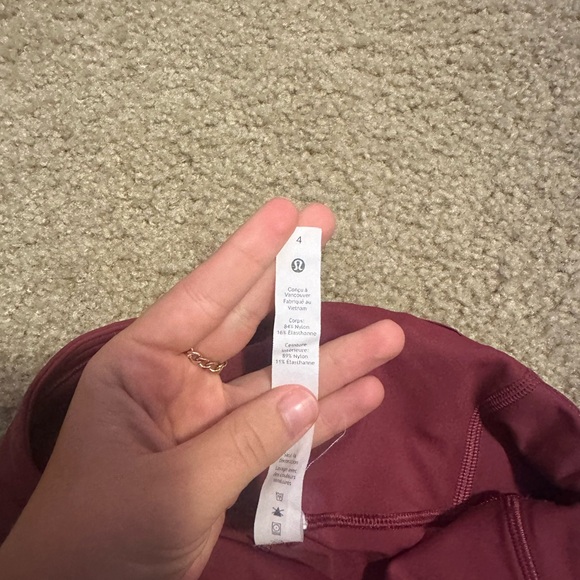 Lululemon Base Pace Leggings - Picture 3 of 3